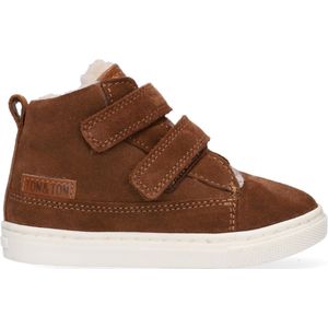 Ton & Ton Steyn Hoge sneakers - Jongens - Cognac - Maat 22