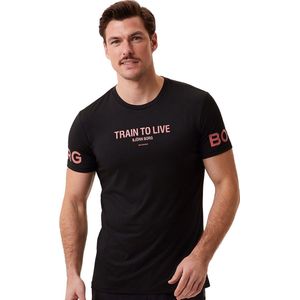 Björn Borg Borg Graphic T-shirt - Zwart