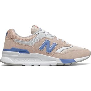 New Balance Sneakers - Maat 36.5 - Vrouwen - roze (beige)/blauw/licht grijs