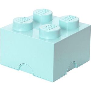 Lego - Opbergbox Brick 4 - Polypropyleen - Blauw