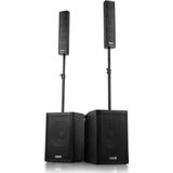 Vonyx - VX1080BT - Actieve Speakerset - 2.2 Systeem - Bluetooth Geluidsinstallatie - 1250W