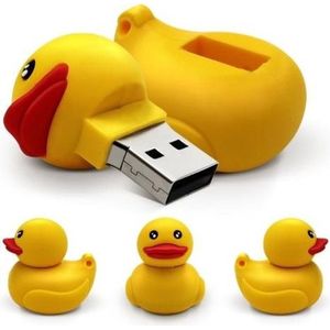 Eendje usb stick 128GB 3.0, eend dier dieren vorm usb stick