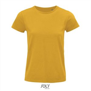 SOL'S - Women´s Pioneer - T-shirt - Gold - 100% Biologisch Katoen