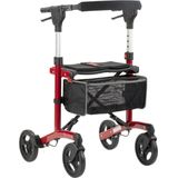 MultiMotion - Trollimaster RA60 STANDARD - Rollator - Rood - Lichtgewicht