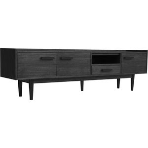 LABEL51 Cali Tv-meubel - Zwart - Acaciahout - 210 cm
