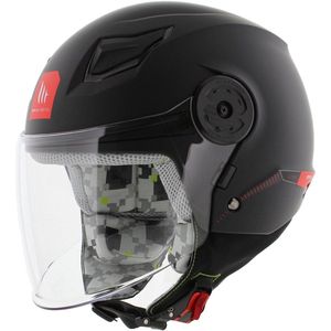 MT kinder helm solid mat zwart YS - Motor en scooter