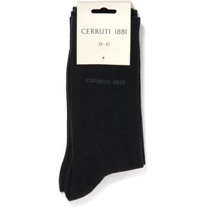 Cerruti 1881 sokken 9-pack zwart maat 39-42