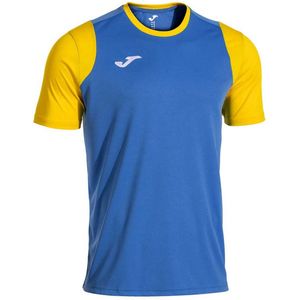 Joma Cancha T-shirt Met Korte Mouwen Blauw XL Man