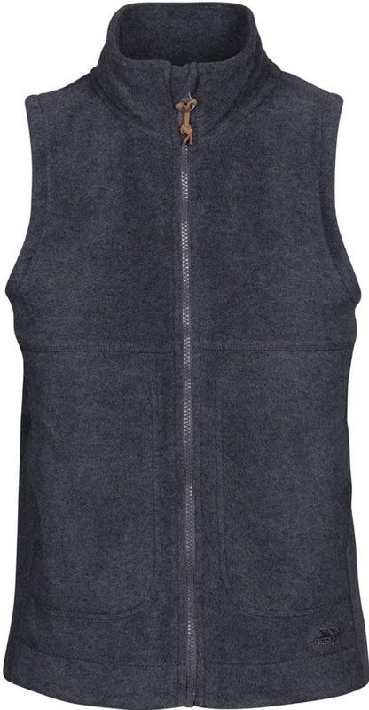 Trespass - Fleece Gilet At-200 - Donkergrijs Marl - Fleecejack