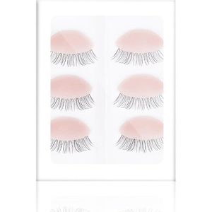 Oefen Wimpers & Make-Up Training Set met Siliconen Oogleden - 3 Paar - Ideaal voor Wimperverlenging en Make-Up Oefeningen