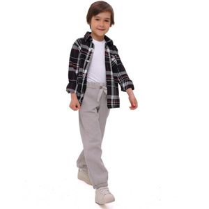 RobyKris Jongens Broek - Katoen - Beige - Maat 98-104