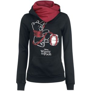 Winnie The Pooh The Gift Dames Trui met capuchon - zwart/rood - S
