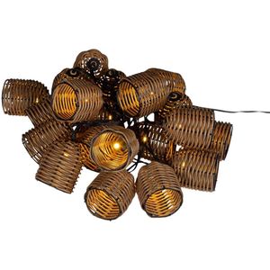 Human Comfort Lichtsnoer LED 5m - 20 lampen - warm wit licht - Ruche