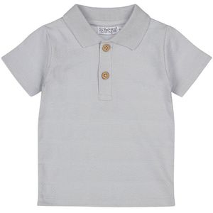 Dirkje-Jongens Polo shirt SS-Light blue