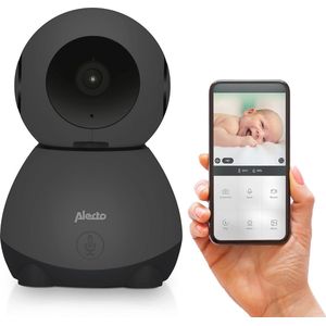 WiFi Babyfoon met 1080p HD Camera en Mobiele Telefoonbediening - Slimme Baby Monitor voor Thuis en Reizen
