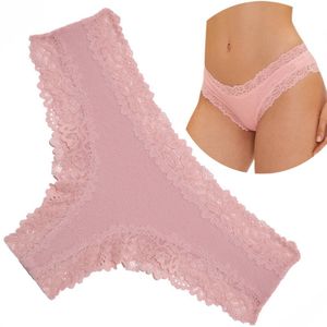 Sexy Dames Slip -Dames String - Dames Lingerie – Ondergoed - Brazilian String - Maat M - Roze -LOUZIR