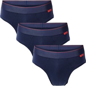 Undiemeister Slip - Slip heren - Ondergoed - Gemaakt van Mellowood - Tencell - Boxer briefs - Storm Cloud (Blauw) - 3-Pack - 3XL