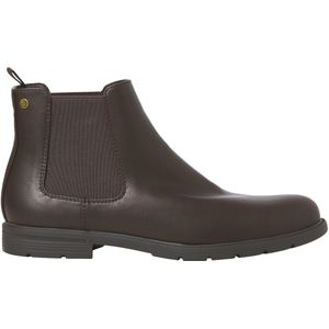 JACK & JONES - Chelsea Boots - Donkerbruin - Imitatieleer - Effen