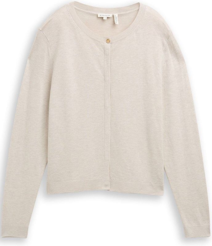 Tom Tailor Vest met verborgen knoopsluiting