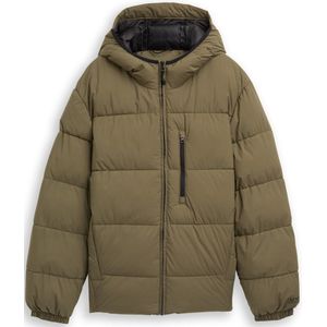 Tom Tailor Denim - Gewatteerd Jack - Regular Fit - Met Capuchon