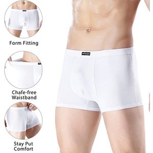 Ademende modal-microvezel boxershorts voor heren, comfortabel en duurzaam ondergoed, multipack