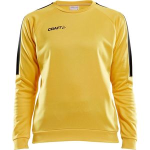 Craft Progress R-Neck Sweater W 1906981 - Sweden Yellow/Black - XL