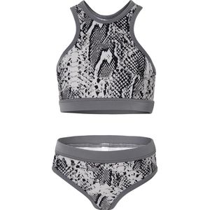 Bikini sport basic - Snak patroon 128-134