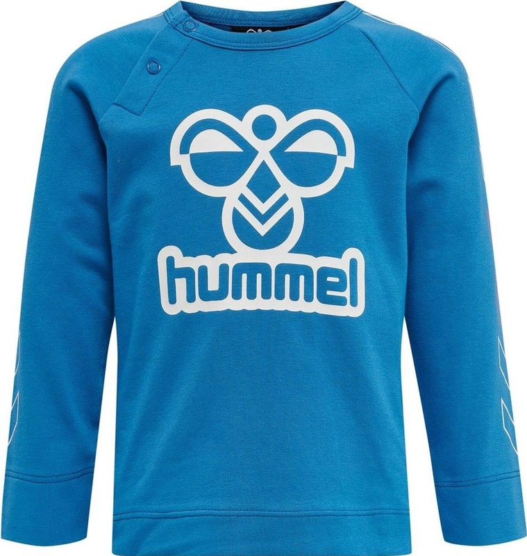 Hummel - hmlCODY T-shirt L/S - T-shirt - Biologisch Katoen - Drukknoopjes - Raglanmouwen