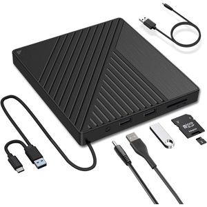 CLGP® Externe DVD Speler voor Laptop - CD Brander - Plug & Play