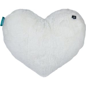Qnuss Elektrisch Warmtekussen - Draadloos - Oplaadbaar - Marshmellow - 40x35 - Infraroodwarmte - Inclusief Powerbank