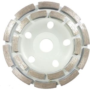 Diamantslijpschijf 125mm x 5mm komschijven Turbo diamantslijpschijf dubbele rij voor beton graniet marmer natuursteen dekvloer, diamanten