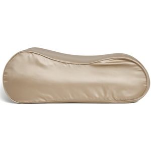 Silk Heaven - Kussensloop - Donker Champagne - 30x50cm - 100% Zijden - Ergonomisch