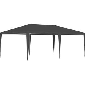 VidaXL Professionele Partytent 90 g/m² 4x6 m - Antraciet