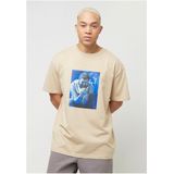 Merchcode T-Shirt Post Malone Tracklist Oversize Tee MT3568 Wetsand-XS