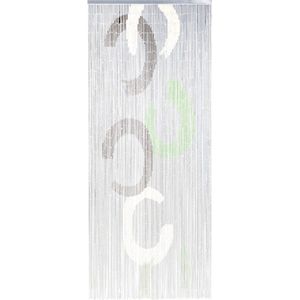Jekra Vliegengordijnen - Deurgordijn - bamboe hulzen Circle - 90x200 cm