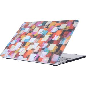Mobigear Laptophoes geschikt voor Apple MacBook Pro 15 Inch (2016-2019) Hoes Hardshell Laptopcover MacBook Case | Mobigear Painting - Model 12 - Model A1707 / A1990