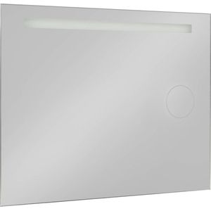 Saqu Functional Spiegel met LED verlichting en scheerspiegel 100x80 cm