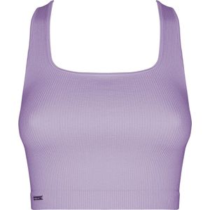 MAGIC Bodyfashion Lounge Crop Tanktop Lavender Vrouwen - Maat M