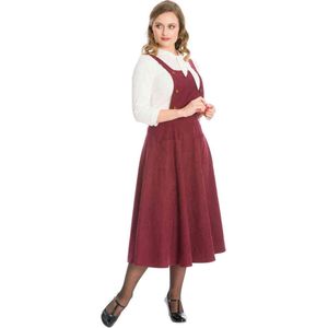 Dancing Days - LIFES A PEACH PINAFORE Flare jurk - XL - Paars