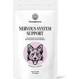 Sensipharm Nervous System Support voor Hond en Kat - Zenuwstelsel Voedingssupplement bij Epilepsie - 90 Tabletten à 1000 mg