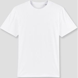 Butterfly rood op wit - T-Shirt - Rave T-shirt - Festival Shirt - Techno Shirt - Maat XXL