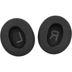 Green Glow - Vervangende hoofdtelefoonpads van leer en traagschuim - Geschikt voor Anker Soundcore Life Q45 - Comfortabele oorkussens