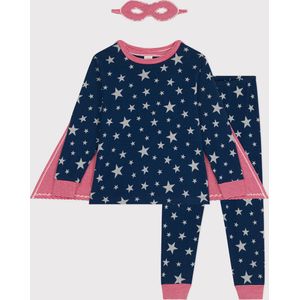 Petit Bateau Glow-in-the-dark pyjama voor kleine meisjes en jongens van katoen Jongens Pyjamaset - Meerkleurig - Maat 104