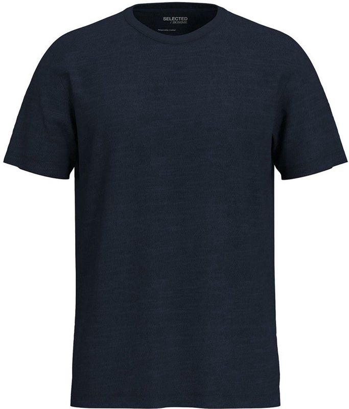 Katoenslub T-shirt - Biologisch Katoen - Regular Fit