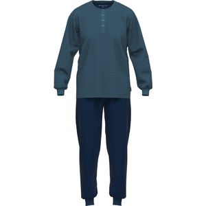 TOM TAILOR Klima Aktiv - Heren Pyjamaset - Blauw - Maat L