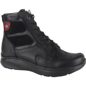 Wolky - 06402 - Veterschoenen - Zwart-combi