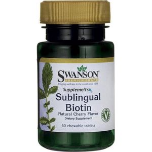 Swanson Health Sublingual Biotin 5000mcg