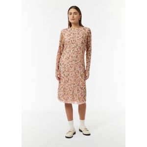 comma - Midi-jurk - Bloemenprint - Jersey