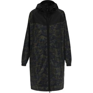 Schmuddelwedda - Urban Rain - Outdoormantel - Grijs Olijfgroen Zwart - Camouflage