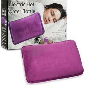 Warmtekussen Oplaadbaar - Elektrisch Warmtekussen - Draadloos Warmtekussen - Herlaadbaar - Verwarmd Kussen - Warmtekussen Rug - Warmtekussen Nek - Pijnverlichting - Comfort & Ontspanning